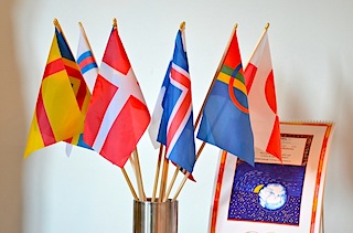 Nordiske flagg.